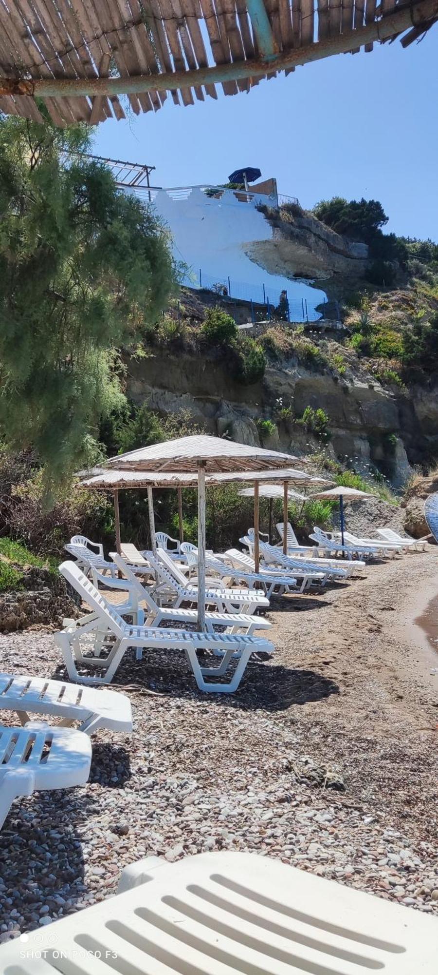 Koralli Sea View Hotel Káto Ahaía Kültér fotó