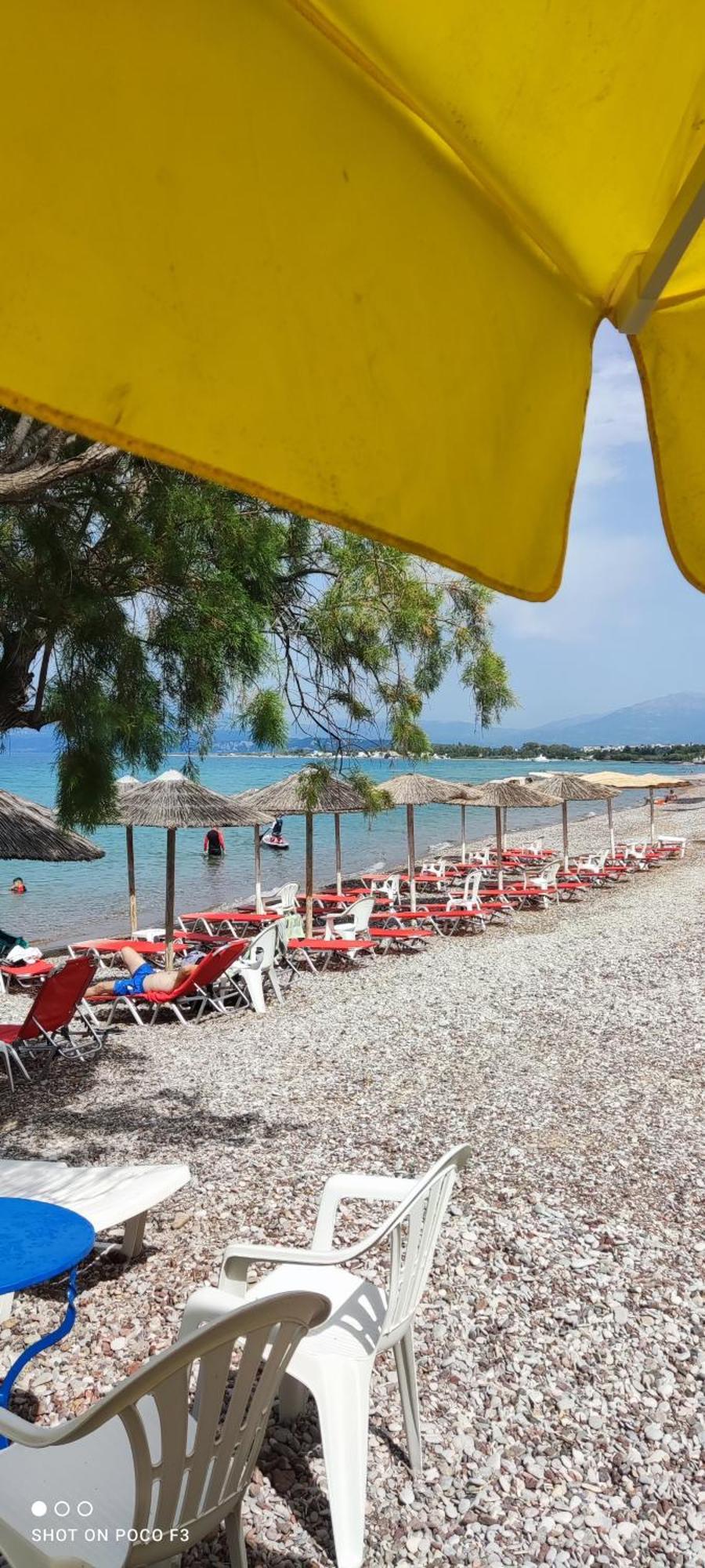 Koralli Sea View Hotel Káto Ahaía Kültér fotó